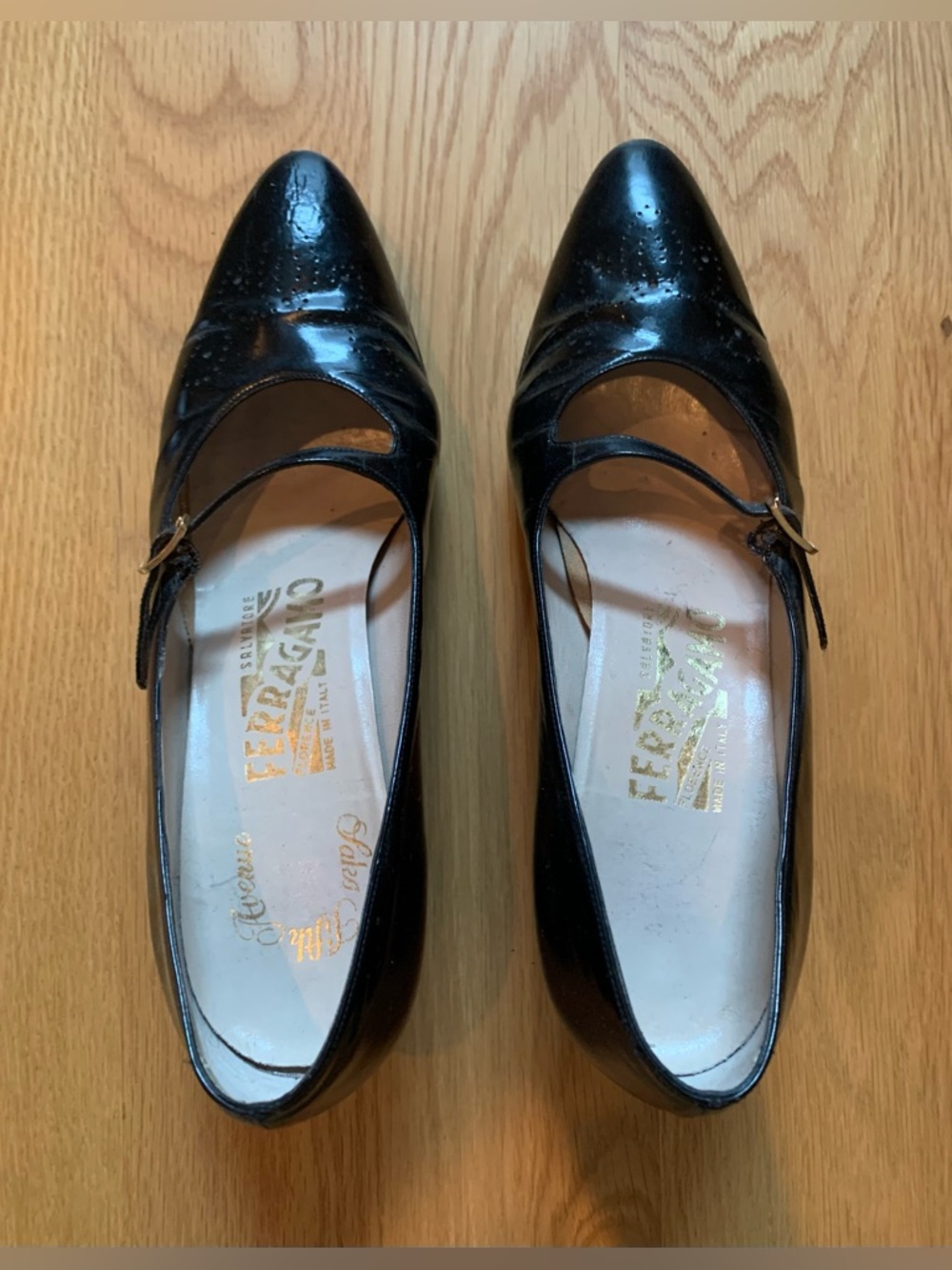 Ferragamo vintage Mary Janes